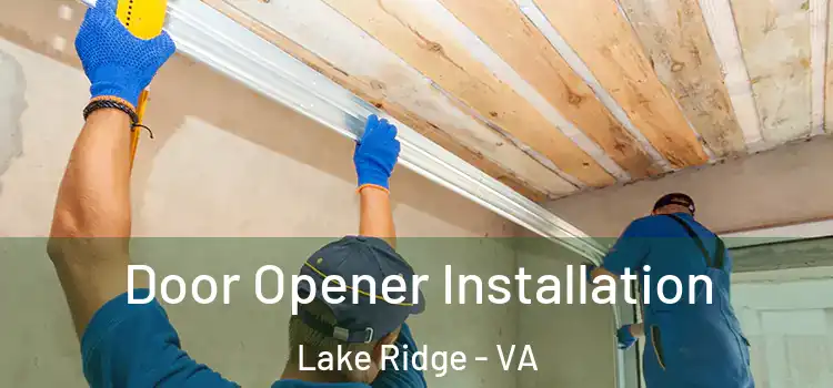  Door Opener Installation Lake Ridge - VA