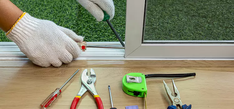 Sliding Door Track Replacement in Lake Ridge, VA